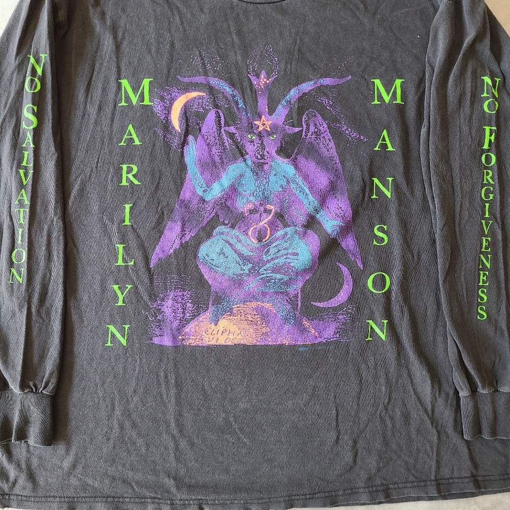 Rare 90's Marilyn Manson Long Sleeve XL